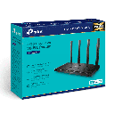 TP-LINK Archer AX12 - Ruteador WiFi 6 AX 1500Mbps/ 1 Puerto WAN RJ45 Gigabit Ethernet/ 3 Puertos LAN RJ45 Gigabit Ethernet/ MU-MIMO y OFDMA/ 4 Antenas Beamforming