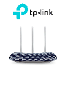 TP-LINK Archer C20W - Ruteador WiFi AC 733Mbps/ 1 Puerto WAN RJ45 Fast Ethernet/ 4 Puertos LAN RJ45 Fast Ethernet/ 3 Antenas Fijas