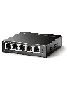 TP-LINK TL-SF1005LP - Switch PoE No Administrable/ 5 Puertos Fast Ethernet/ 4 Puertos PoE AF/ Presupuesto PoE de hasta 41W/ Modo Extendido hasta 250m de Conexión