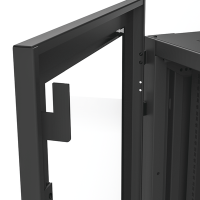 Gabinete para Telecomunicaciones Rack Estándar de 19", 42UR, 600 mm Ancho x 600 mm Profundidad. Fabricado en Acero.