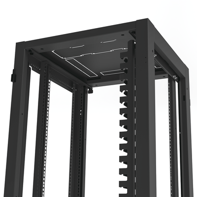 Gabinete para Telecomunicaciones Rack Estándar de 19", 42UR, 600 mm Ancho x 600 mm Profundidad. Fabricado en Acero.