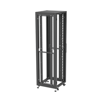 Gabinete para Telecomunicaciones Rack Estándar de 19", 42UR, 600 mm Ancho x 600 mm Profundidad. Fabricado en Acero.