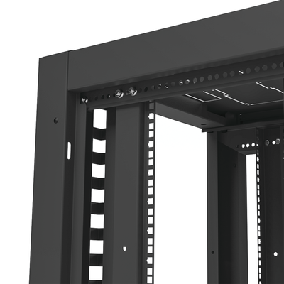Gabinete para Telecomunicaciones Rack Estándar de 19", 42UR, 600 mm Ancho x 600 mm Profundidad. Fabricado en Acero.
