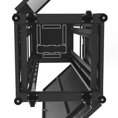 Gabinete para Telecomunicaciones Rack Estándar de 19", 42UR, 600 mm Ancho x 600 mm Profundidad. Fabricado en Acero.