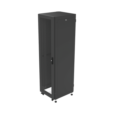 Gabinete para Telecomunicaciones Rack Estándar de 19", 42UR, 600 mm Ancho x 600 mm Profundidad. Fabricado en Acero.