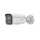 Bullet IP 4 Megapixel / Imagen a Color 24/7 / Lente 3.6 - 9 mm / Luz Blanca 60 mts / WDR 130 dB / Exterior IP67 / Captura Facial / Videoanaliticos (Filtro de Falsas Alarmas) / MicroSD