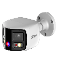 DAHUA IPC-PFW3849S-A180-AS-PV Cámara IP Bullet WizSense de 2x4MP TiOC Duo  fija de 180°/ LED IR 25 m/ Luz cálida es de 20 m/ Ranura Micro SD/ PoE/ IP67/ Disuasión Activa /Micrófono dual y Altavoz integrado/ EPTZ/ SMD 4.0/ E&S de Alarma y Audio