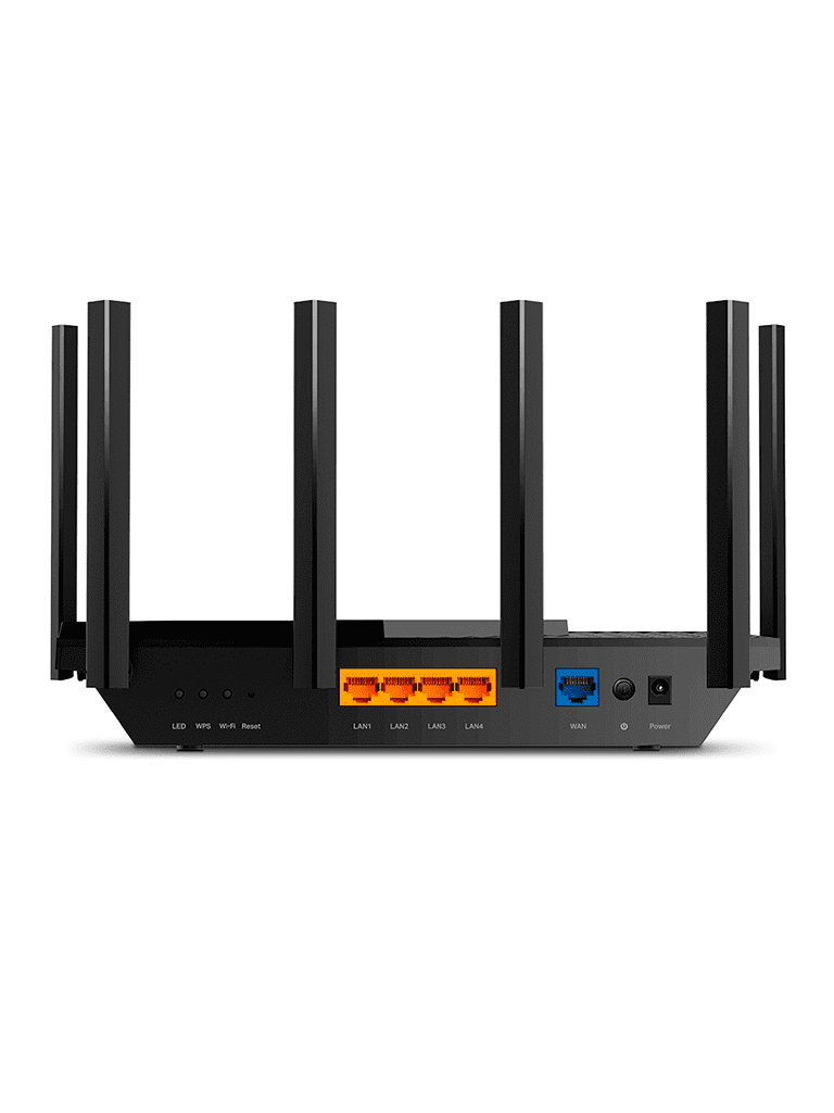 TP-LINK Archer AX73 - Ruteador WiFi 6 AX 5400Mbps/ 1 Puerto WAN RJ45 Gigabit Ethernet/ 4 Puertos LAN RJ45 Gigabit Ethernet/ MU-MIMO y OFDMA/ 6 Antenas Beamforming