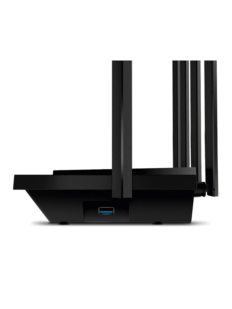 TP-LINK Archer AX73 - Ruteador WiFi 6 AX 5400Mbps/ 1 Puerto WAN RJ45 Gigabit Ethernet/ 4 Puertos LAN RJ45 Gigabit Ethernet/ MU-MIMO y OFDMA/ 6 Antenas Beamforming