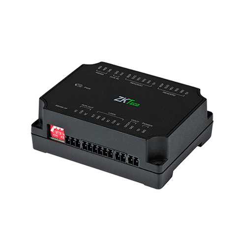 ZKTECO DM10 -  Expansor para Panel de Control de Acceso C2-260 ZKT0720004 para Aumentar 1 Puerta por medio de RS485 / Agregando el Expansor DM10 puedes Aumentar y Controlar hasta 8 Puertas / Cuenta con Comunicación Wiegand / 