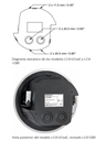 BOSCH M_LC4UC24E- ALTAVOZ DE TECHO 24W/ REJILLAS DE ABS/ COLOR BLANCO