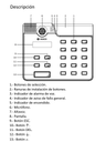 BOSCH M_PVA15CST- ESTACION DE LLAMADA PAVIRO/ 15 TECLAS PROGAMABLES