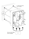 BOSCH V_NDAUPA0 - Carcasa de montaje / Sin transformador / Para exterior