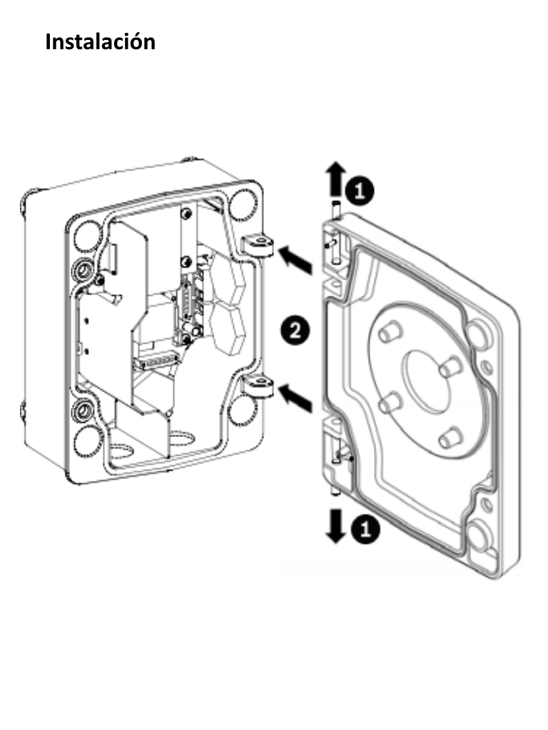 BOSCH V_NDAUPA1 - Armario de vigilancia 120 VAC / Salida 24 VAC / Compatible con AUTODOME 5000