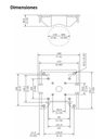 BOSCH V_NDAUPMAL - Adaptador de montaje en poste