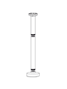 BOSCH V_NDAUPMT - Soporte tubo colgante de 31CM