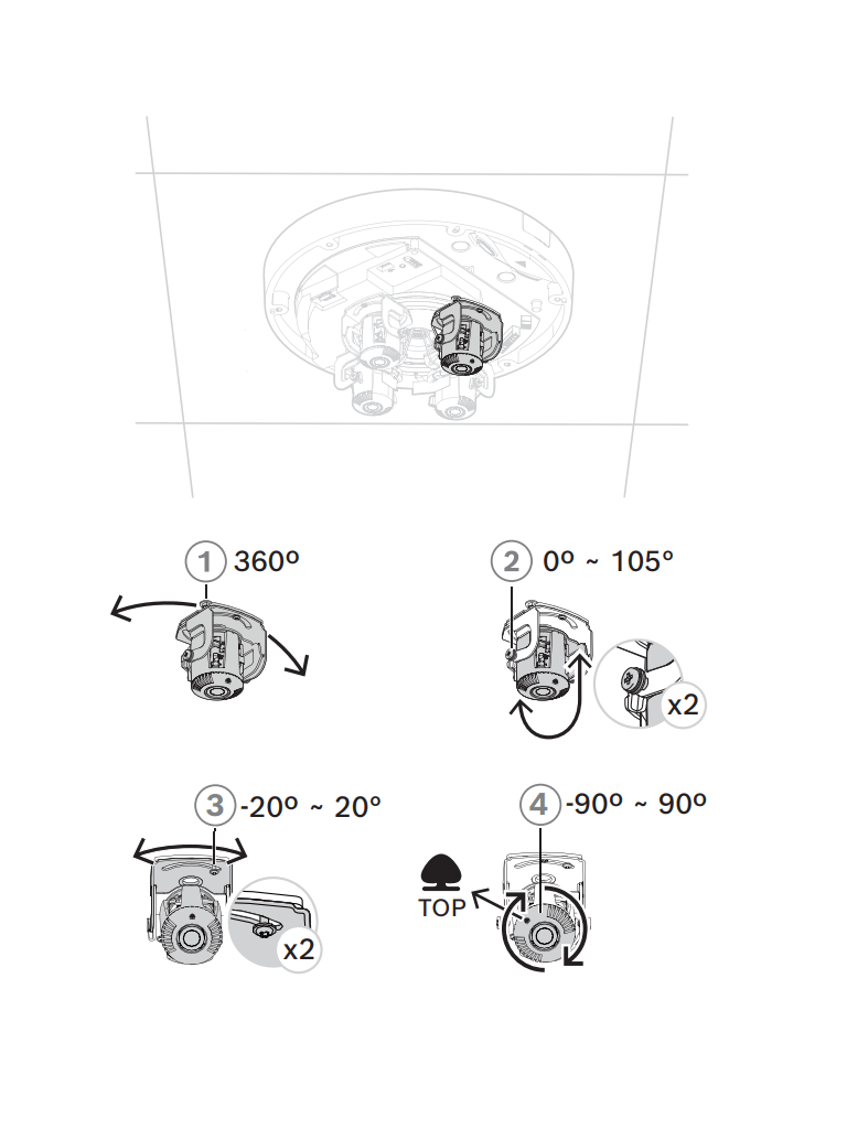 BOSCH V_NDM7703AL- FLEXIDOME multi 7000i IR/ Domo fijo, 20MP IP66 IR 3,7-7,7mm