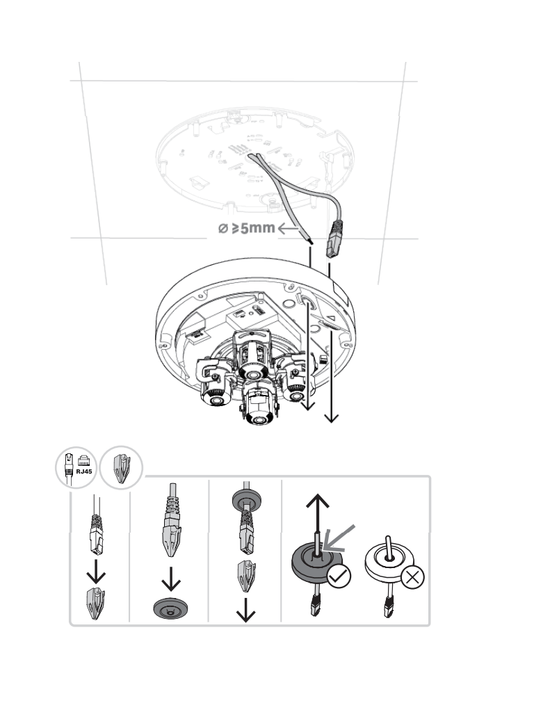 BOSCH V_NDM7703AL- FLEXIDOME multi 7000i IR/ Domo fijo, 20MP IP66 IR 3,7-7,7mm