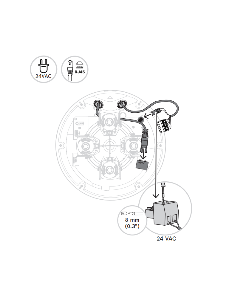 BOSCH V_NDM7703AL- FLEXIDOME multi 7000i IR/ Domo fijo, 20MP IP66 IR 3,7-7,7mm