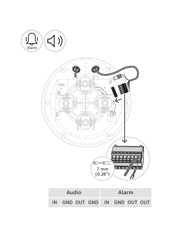 BOSCH V_NDM7703AL- FLEXIDOME multi 7000i IR/ Domo fijo, 20MP IP66 IR 3,7-7,7mm