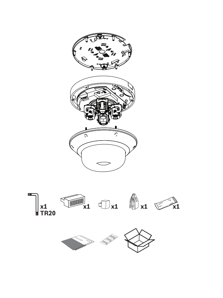 BOSCH V_NDM7703AL- FLEXIDOME multi 7000i IR/ Domo fijo, 20MP IP66 IR 3,7-7,7mm