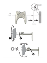BOSCH V_NPC20012F2 - TYNION IP 2000  HD / Interior / Resolucion  720p / Lente 2.5 mm.