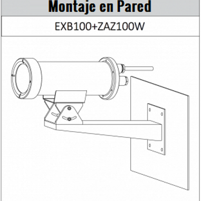 DAHUA EXB100- MONTAJE EN PARED PARA CAMARA DAHUA ANTIEXPLOSION EPC230U