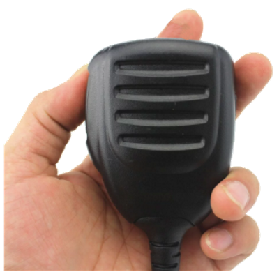 DAHUA M869 - Intercomunicador para DVR y NVR Móvil Dahua/ Comunicacion de Dos Vias/ Permite Charla Bidireccional hacia Mobile Center/ Diseño Tipo Handheld/ Conector tipo aviacion 4 Pines