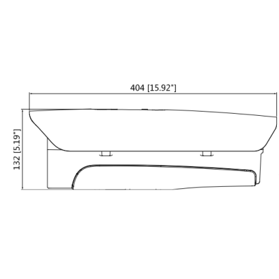 DAHUA PFH610V-H-POE- Housing para Exterior Antivandalico/ Compatible con Camaras Profesionales/ 14 pulgadas/IP67/ IK10/ PoE+/ Requiere soporte: PFA162/ #Proyectos 