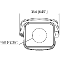 DAHUA PFH610V-H-POE- Housing para Exterior Antivandalico/ Compatible con Camaras Profesionales/ 14 pulgadas/IP67/ IK10/ PoE+/ Requiere soporte: PFA162/ #Proyectos 