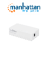 MANHATTAN 560672 Switch Fast Ethernet de 5 puertos De Plástico, Para escritorio, IEEE 802.3az 