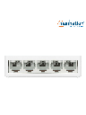 MANHATTAN 560672 Switch Fast Ethernet de 5 puertos De Plástico, Para escritorio, IEEE 802.3az 