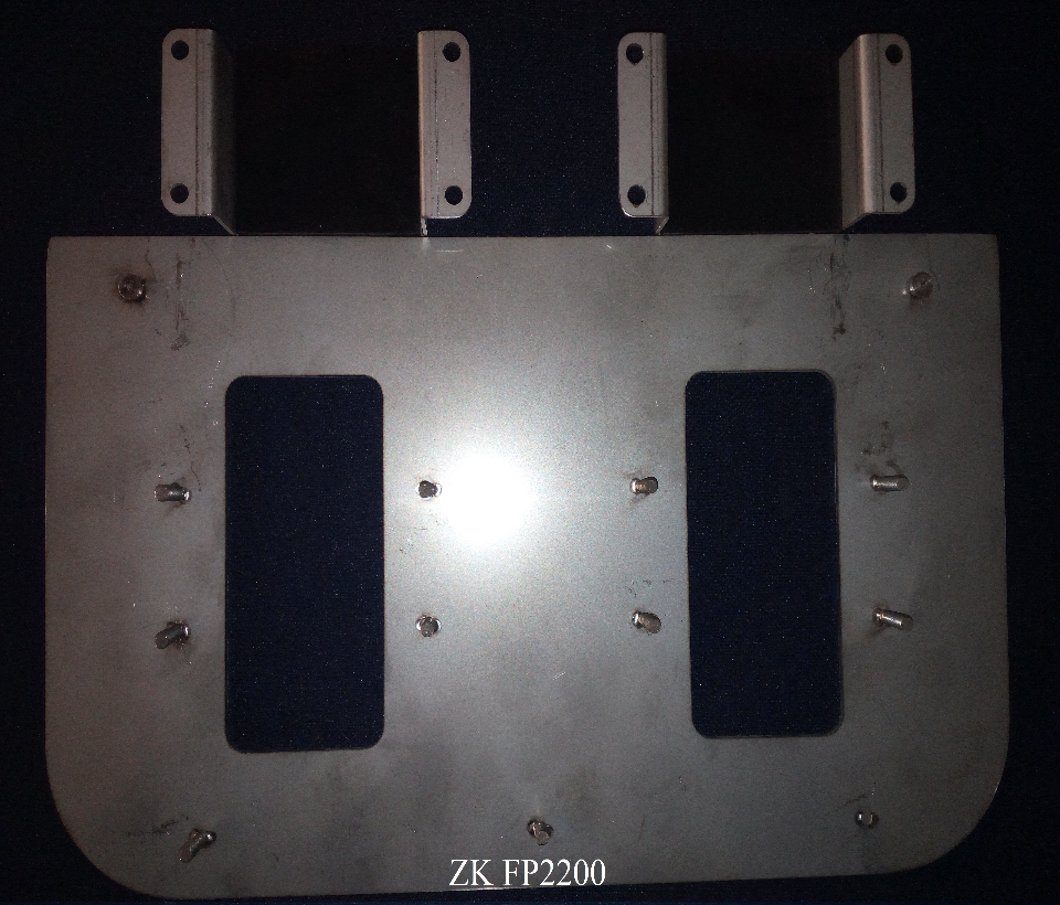 ZKTECO FP2200 - Accesorio para Montaje de Lectoras/ Compatible con Lectora FR1200 u otros/ Para Torniquete Modelo TS2200