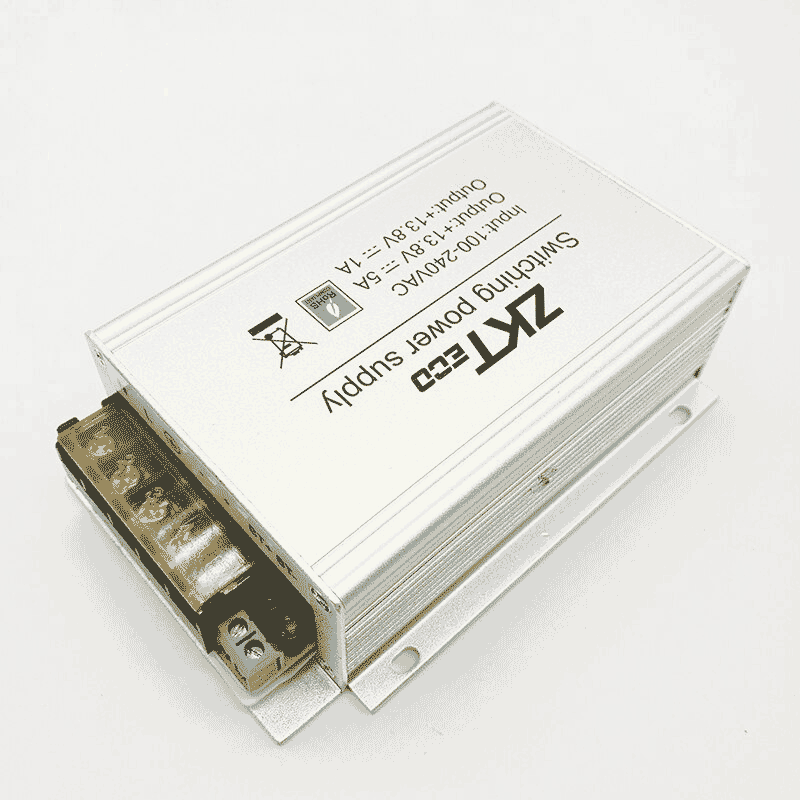 ZKTECO TPM005B - Fuente de Poder para Gabinete ZKTECO / 110V de Entrada / 12V de Salida / Compatible con Paneles InBio