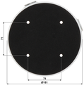 DAHUA PFA138 -Caja de Conexiones compatible con Series HDBW1/ Incluidos HDBW3231/3802E-Z/ HDBW5231/5431/5631/5831E-Z5E, HDB5331E, HDBW5331E, HDBW8242E-Z4FD, HDBW8242E-Z4FR/5231/5431/5631/5831E-ZE