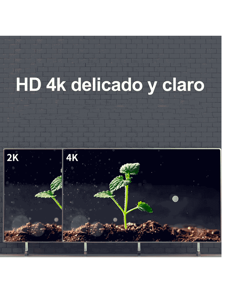 SAXXON SX50HDFO47 Cable HDMI de 50 Metros por Fibra Óptica 4K@60Hz / Fibra 4 hilos + 7 hilos cobre estañado / Compatible con HDMI 2.0 / Alta velocidad 18 Gbps / 3D / HDR / Caja de Aleación de Zinc / Premium