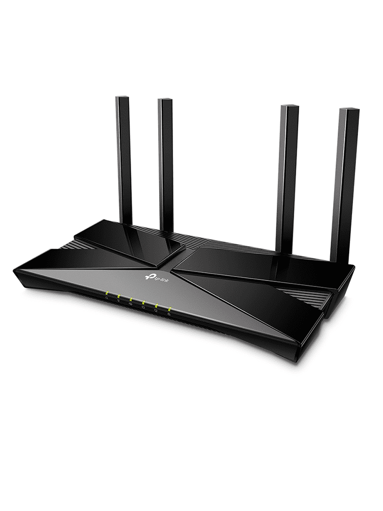 TP-LINK Archer AX53 - Ruteador WiFi 6 AX 3000Mbps/ 1 Puerto WAN RJ45 Gigabit Ethernet/ 4 Puertos LAN RJ45 Gigabit Ethernet/ MU-MIMO y OFDMA/ 4 Antenas Beamforming