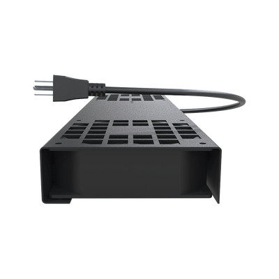 Kit de 2 Ventiladores (12 x 12 cm) con 3 Tomas de Corriente 110 Vca/50 Hz con Clavija.