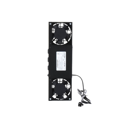 Kit de 2 Ventiladores (12 x 12 cm) con 3 Tomas de Corriente 110 Vca/50 Hz con Clavija.