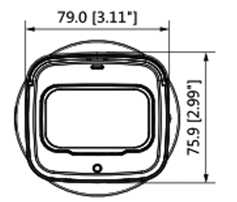 DAHUA IPC-HFW5442TN-SE-0280B - Cámara IP Bullet Resolución de 4 MP/ Lente 2.8 mm/ ∢ 113°/ IR 50 mts/ IA WizMind/ Detección Facial/ Protección Perimetral/ Conteo de Personas/ Starlight/ PoE/ WDR 140dB/ H.265/ IP67/ IK10/ 