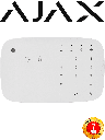 AJAX  KeyPad Combi (9NA) - Teclado táctil inalámbrico con sirena incluida y lector DESFire. 