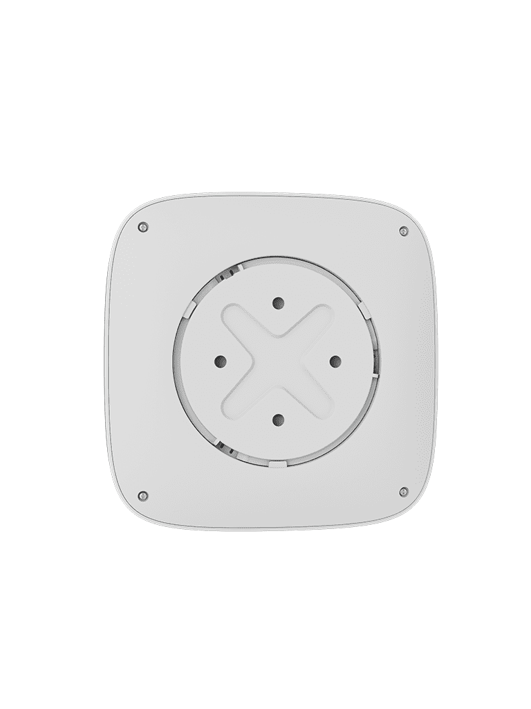 AJAX FireProtect 2 RB (Heat/Smoke/CO) - Detector inalámbrico de incendio con sensores de Calor, Humo y Monóxido de Carbono (CO). Color Blanco 