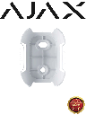 AJAX Holder - Soporte para fijar Button o DoubleButton en superficies. Color Balnco.