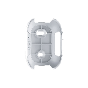 AJAX Holder - Soporte para fijar Button o DoubleButton en superficies. Color Balnco.