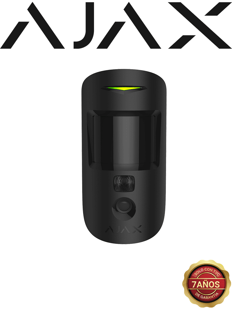 AJAX MotionCam B - Detector de movimiento con Verificación fotográfica. Color Negro (27382.23.BL3)