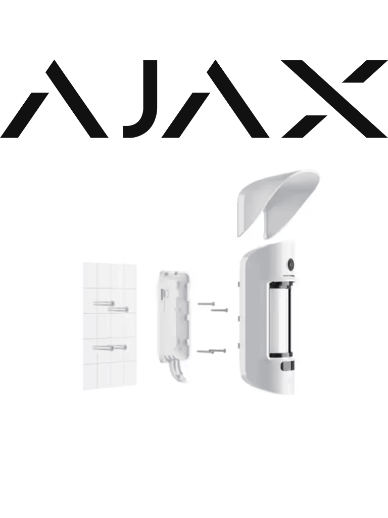AJAX MotionCam Outdoor (PhOD) - Detector de movimiento para exteriores inalámbrico con cámara para verificar alarmas y con la función de mandar imágenes sobre demanda.