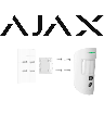 AJAX MotionCam W (PhOD) - Detector de movimiento con Verificación fotográfica y con la función de mandar imágenes sobre demanda. Color Blanco #VIVESEGURO