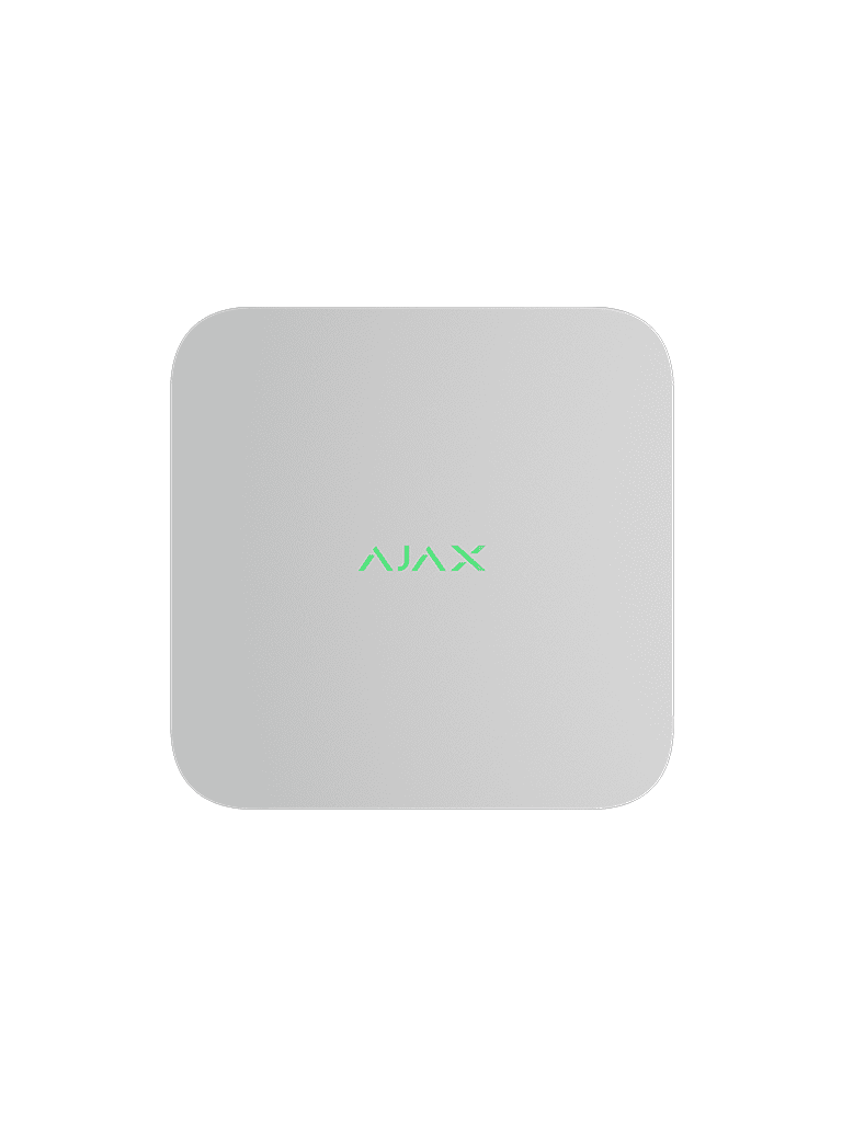 Ajax NVR (8ch) - Grabador de video en red de 8 canales para cámaras IP resolución 4K cámaras ONVIF/RTSP. Acepta cámaras AJAX y de otros fabricantes