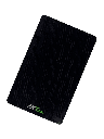 ZKTECO IDCOLORCARD - Tarjeta de proximidad ID de 125 KHZ color negra / Sin folio impreso /  Unitaria / Logo ZKTeco