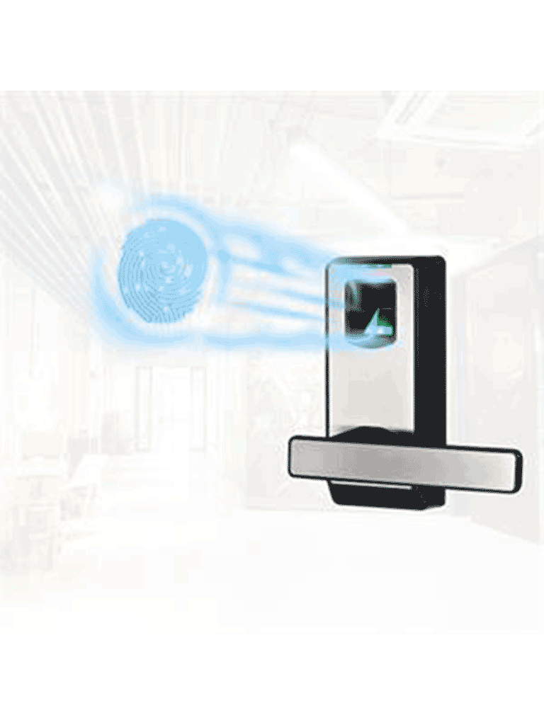 ZKTECO PL10ID - Cerradura Biometrica Standalone / 90 Huellas / Tarjetas ID 125 KHz /Izquierda y Derecha 